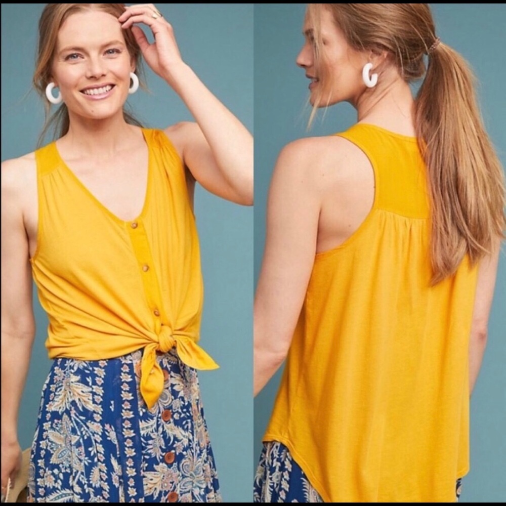 Anthropologie Sojourn Tank XL